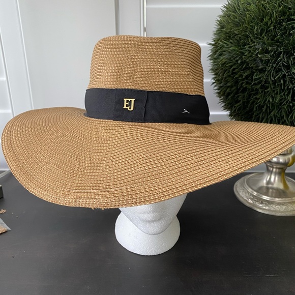 ERIC JAVITS NWT Daphne' Broad Brim Fedora - Picture 5 of 12